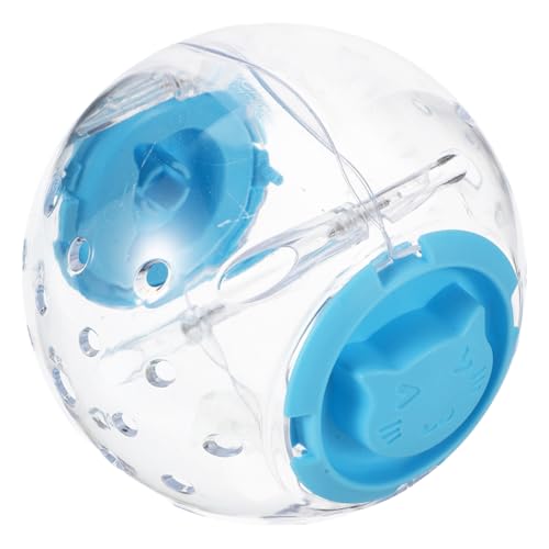 SEWOART 1 Set Hamster-fitnessball, Aktivitätsspielzeug Für Kleintiere, Hamster-laufrad, Laufball Für Haustiere, Interaktives Rollspielzeug Für Hamster, Chinchillas Und Kleine von SEWOART