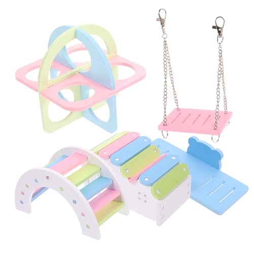 SEWOART 1 Set Hamsterspielzeug Fitnessstudio Hamsterkäfig Röhren Hamsterröhren Labyrinth Chinchilla Rad Kaninchentunnel Für Indoor Hasen Für Hamster Frettchen Und Zubehör von SEWOART