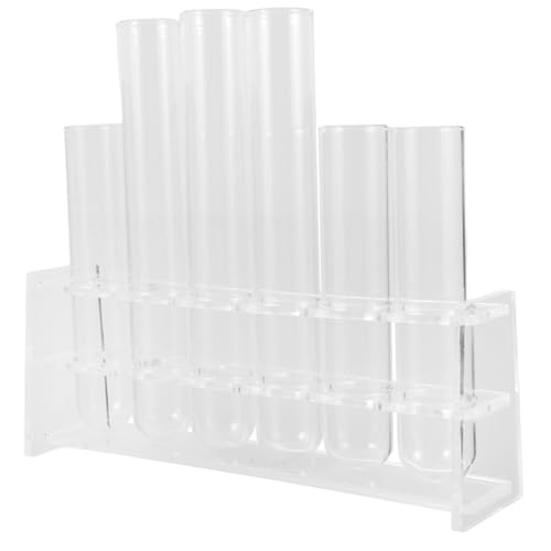 SEWOART Einfache Glasröhrenvase Als Pflanzen-schreibtischdekor Pflanzenvermehrungsstation Reagenzglasvase Für Blumenarrangements SEWOART Einfache Glasröhrenvase Als Pflanzen-schreibtischdekor Pflanzenvermehrungsstation Reagenzglasvase Für Blumenarrangements von SEWOART