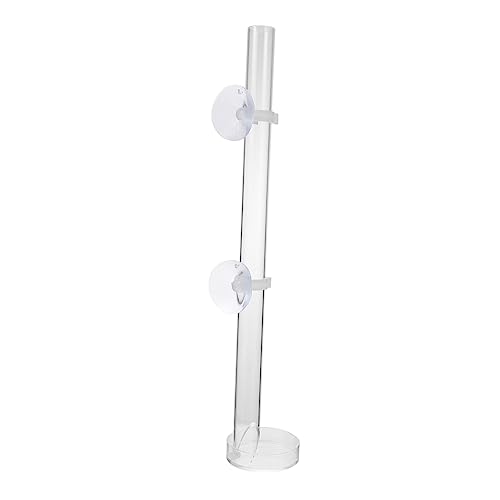 SEWOART 1satz Transparentes Aquarium Futterrohr Mit Saugnäpfen Und Tray Für Garnelen Und Fische Installieren Für Dekoration Ihres Aquariums von SEWOART