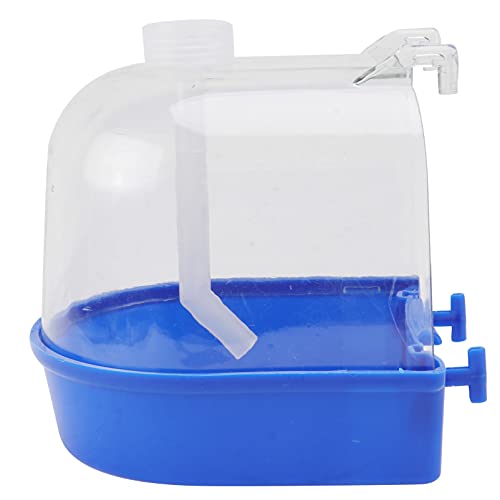 SEWOART Hängebadewanne Für Vögel Aus PVC Wiederverwendbar Und Langlebig Geeignet Für Kleine Papageien Finken Und Wellensittiche Natürliche Stressbewältigung Und Fellreinigung von SEWOART