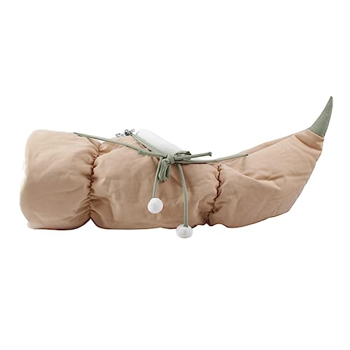 SEWOART 1 Stück Falttunnel für Katzen Kätzchen-Tunnel-Crinkle drinnen Katzentunnel Labyrinth Hängebett für kätzchen Post katzenhängebett katzenhängematte Katzenbett Katzenbedarf Polyester von SEWOART