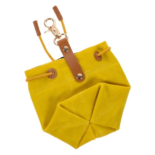 SEWOART 1 Stück Futtertasche für Snacktasche aus Filz mit Kordelzug für Hundetraining und für Leckerlis und Zubehör von SEWOART