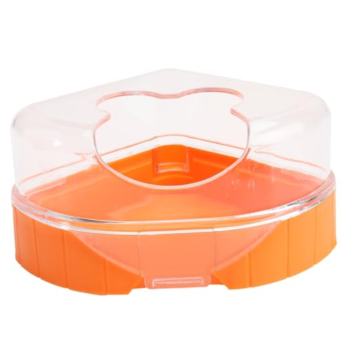 SEWOART 1 Stück Hamster Badezimmer Toilette Hamsterzubehör Hamster badewanne Hamster klo Hamster gehege Hamster Toilet Kleine Hamstertoilette Hamsterbad Plastik Orange SEWOART 1 Stück Hamster Badezimmer Toilette Hamsterzubehör Hamster badewanne Hamster klo Hamster gehege Hamster Toilet Kleine Hamstertoilette Hamsterbad Plastik Orange von SEWOART