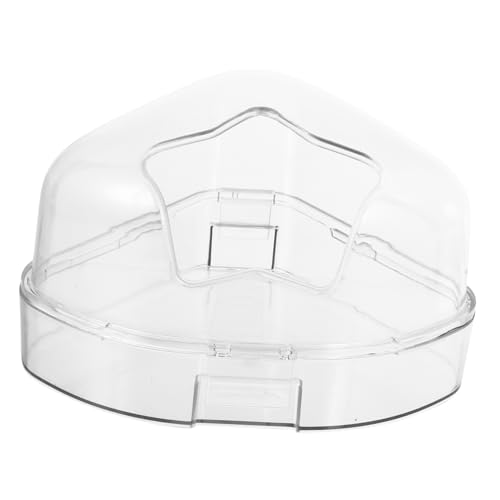 SEWOART 1 Stück Hamsterbad Kleine Haustiertoilette Drinnen Meerschweinchenbad Kleintier Badehaus Hamstersandbad Käfighamster Versteck Kleines Tierbad Plastik Transparent SEWOART 1 Stück Hamsterbad Kleine Haustiertoilette Drinnen Meerschweinchenbad Kleintier Badehaus Hamstersandbad Käfighamster Versteck Kleines Tierbad Plastik Transparent von SEWOART
