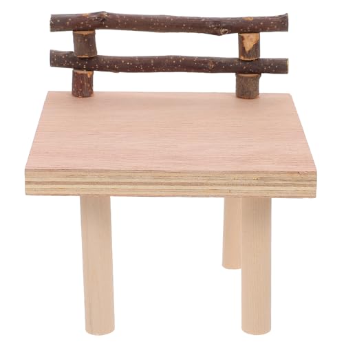 SEWOART Spielzeug Für Kleintierkäfig Holzplattform Für Hamster Eichhörnchen-plattform Ruheplatz Für Hamsterkäfig Haustier Zubehör von SEWOART