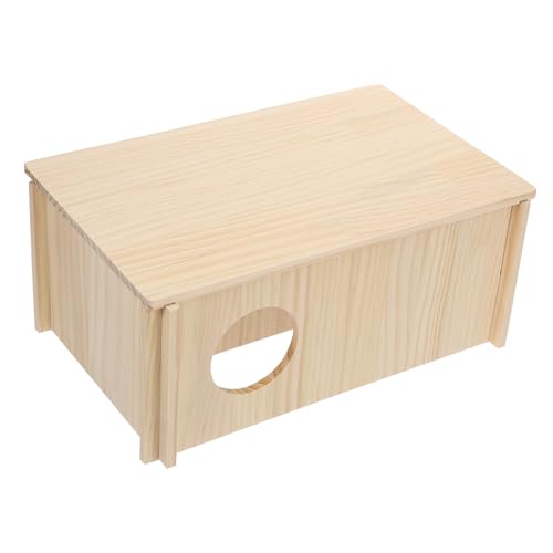 SEWOART 1 Stück Hamsterversteck Hundetor Hamsterkäfig Auto Mäuse Plüsch hamsterhaus Hamster Pet Sleeping House pet Supplies aus Holz Haustier schlafhaus hölzern von SEWOART