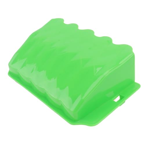 SEWOART 1 Stück Hasengrasständer Klein Futterstelle Für Kaninchen Feeder-Rack Heu Hasenhalter Futterspender Für Kaninchen Futterautomat Für Haustiere Green Hochwertiger Kunststoff von SEWOART