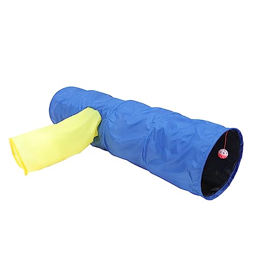 SEWOART 1 Stück Haustier Tunnel Tür interaktiv hängendes Katzenspielzeug Ding interaktives katzenspielzeug Interactive cat Toy Kätzchen Katzenbedarf Polyester von SEWOART