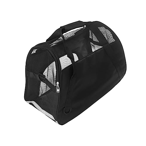 SEWOART 1 Stück Haustiertasche hundebeutel Dog Bag Katzentragetasche katzensack Rucksackträger für Hunde Hundetasche Handtasche Tragetasche für Katzen Aufbewahrungstasche für Hunde Black von SEWOART