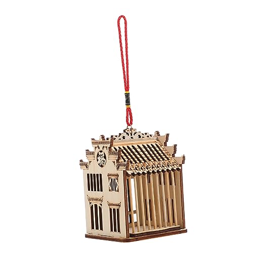 SEWOART 1 Stück Heuschreckenkäfig Zubehör Für Terrarien Gartenkäfig Grillenkäfig Aus Holz Grillenkorb Aus Holz Lagerkorb Cricketkäfig Container Mini-grillenkäfig Hölzern Brown von SEWOART