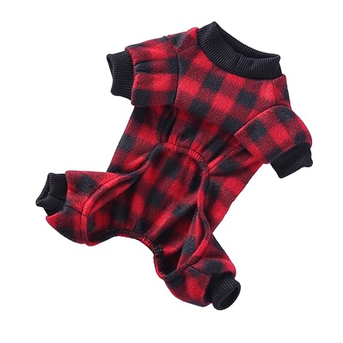 SEWOART 1 Stück Gittermuster-welpen-hundekleidung Pullover Für Kleine Hunde Haustierkleidung Für Alltag Und Anlässe von SEWOART