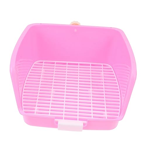 SEWOART 1 Stück Kaninchen quadratische Toilette Hamster klo kaninchentoilette ecktoilette Hamsteruhr Chinchilla-Klo für Mülleimer Zug drinnen Kaninchen Töpfchen Igel Töpfchen Plastik Rosa SEWOART 1 Stück Kaninchen quadratische Toilette Hamster klo kaninchentoilette ecktoilette Hamsteruhr Chinchilla-Klo für Mülleimer Zug drinnen Kaninchen Töpfchen Igel Töpfchen Plastik Rosa von SEWOART