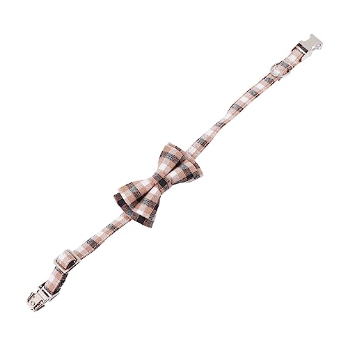 SEWOART Hundehalsband Mit Karomuster Verstellbar Für Kleine Hunde Haustierfliege Bequem Und Atmungsaktiv SEWOART Hundehalsband Mit Karomuster Verstellbar Für Kleine Hunde Haustierfliege Bequem Und Atmungsaktiv von SEWOART