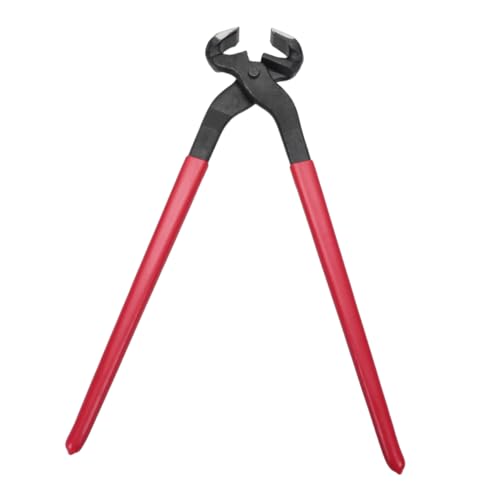 SEWOART 1 Stück Klemmwerkzeug Horseshoe Pliers Shoeing Tools Clamping Tool Hufzange Hufeisenschneider Schneidezange Schneiden Klauenpfleger Cutter Hufeisenzange Stahlzange Schuhwerkzeuge von SEWOART
