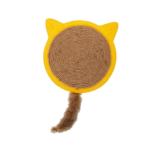 SEWOART 1 Stück Kratzkissen Katze kratzmatte Katzen-Kratzunterlage Kratzer Kratzen Katzenzubehör drinnen Matte für katzenklo katzenspielzeug katzenminze Katzenbedarf Haustierbedarf Yellow SEWOART 1 Stück Kratzkissen Katze kratzmatte Katzen-Kratzunterlage Kratzer Kratzen Katzenzubehör drinnen Matte für katzenklo katzenspielzeug katzenminze Katzenbedarf Haustierbedarf Yellow von SEWOART