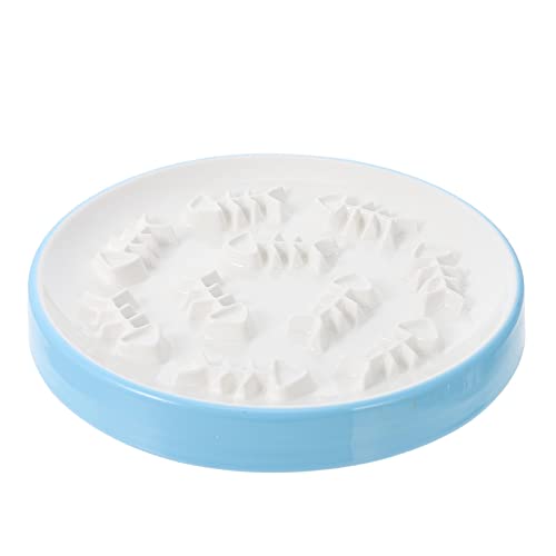 SEWOART 1 Stück Kreative Pet Bowl Slow Feeder Welpenkatze Keramik Schüssel Anti Bowl von SEWOART