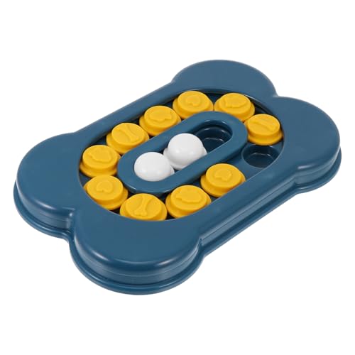 SEWOART 1 Stück Nahrungsplatte Futterautomat Für Haustiere Hundefutterschale Futtermittel Für Haustiere Langsam Fressender Feeder Anti-Choke-haustiernapf Plastik Blue von SEWOART