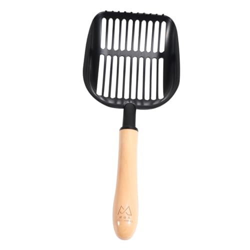 SEWOART 1 Stück Schaufel für Katzenstreu Haustier für Kätzchen integrierte Schaufel Katzenstreu cat Litter Shovel katzenstreu schippe Katzenstreuschaufel Streuschaufel aus Edelstahl Black SEWOART 1 Stück Schaufel für Katzenstreu Haustier für Kätzchen integrierte Schaufel Katzenstreu cat Litter Shovel katzenstreu schippe Katzenstreuschaufel Streuschaufel aus Edelstahl Black von SEWOART