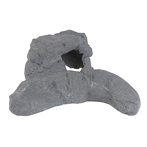 SEWOART Schildkröte Tank Shelter Aquarium Dekoration Grau Landschaft Schmuck Lebensechte Cave Design SEWOART Schildkröte Tank Shelter Aquarium Dekoration Grau Landschaft Schmuck Lebensechte Cave Design von SEWOART