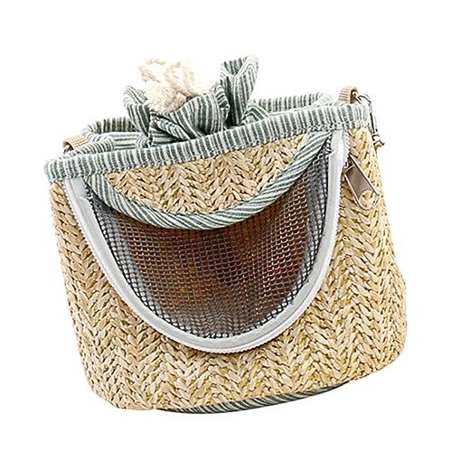 SEWOART 1 Stück Tasche zum Mitnehmen für Haustiere klein Atmungsaktiv Tragbare Haustasche Mini Hamster transportbox hamsterzubehör Igel Tragetasche Haustierschlafbett für draußen Netzwerk von SEWOART