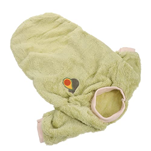 SEWOART 1stk Kleidung Für Haustiere Mädchenbluse Hundekleidung Baumwollhemden Mädchen Pyjama Kostüme Für Mädchen Schneeanzug Für Hunde Thermohemd Warm Halten Zweibeinige Kleidung Polyester von SEWOART