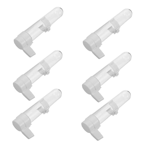 SEWOART 10 Stück Automatischer Papageien Wasserspender Kunststoff Vogelkäfig Trinkflasche Für Wellensittiche Nymphensittiche Sittiche Und Kleine Vögel Platzsparend Und Sicher SEWOART 10 Stück Automatischer Papageien Wasserspender Kunststoff Vogelkäfig Trinkflasche Für Wellensittiche Nymphensittiche Sittiche Und Kleine Vögel Platzsparend Und Sicher von SEWOART