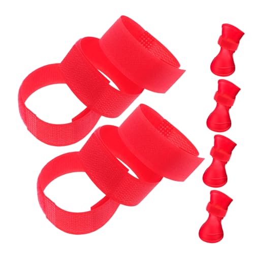 SEWOART 10 Stück Teiliges Pet Sock Straps Rutsch Bänder für Haustier Regenstiefel Verstellbare und wasserdichte Halterungen für Pfoten für Outdoor Aktivitäten bei Jedem SEWOART 10 Stück Teiliges Pet Sock Straps Rutsch Bänder für Haustier Regenstiefel Verstellbare und wasserdichte Halterungen für Pfoten für Outdoor Aktivitäten bei Jedem von SEWOART