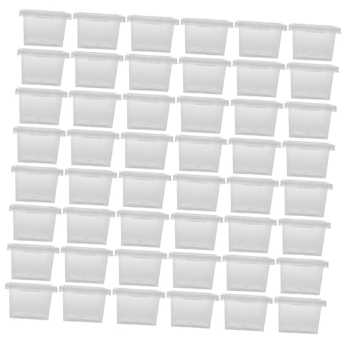 SEWOART 100 Stück Boxen Futterbox Für Haustiere Wurf Meerschweinchen Reptiliennebel Reptilienzuchtboxen Schlange Schildkrötenpanzer Futterboxen Schildkrötengehege Pp Transparent SEWOART 100 Stück Boxen Futterbox Für Haustiere Wurf Meerschweinchen Reptiliennebel Reptilienzuchtboxen Schlange Schildkrötenpanzer Futterboxen Schildkrötengehege Pp Transparent von SEWOART