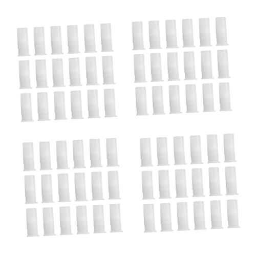 SEWOART 100St Dicke bastelzeug für Kinder geräuschemacher Spielzeug für Rasseleinsätze Schuhe pfeifen Spielzeug Quietscher Zubehör einfügen Ersatzteile für Quietscher Plastik Weiß von SEWOART