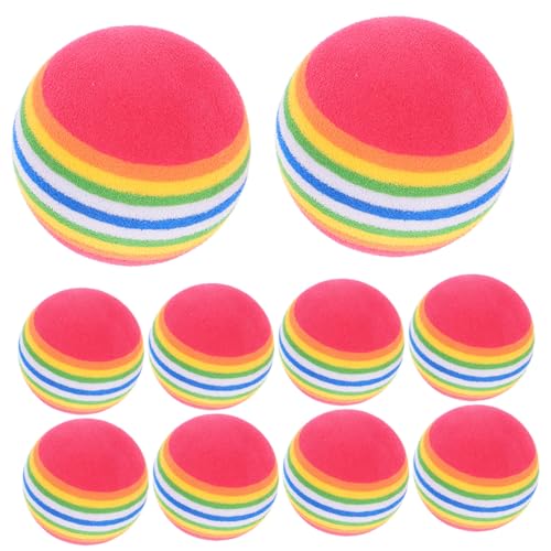 SEWOART 10St Regenbogenball Welpenspielzeug Katzenbälle aus Schaumstoff schwimmendes Kugelspielzeug Schaumstoffbälle Katzenspielzeug interaktives Spielzeug knete Spielzeug katzenkugel SEWOART 10St Regenbogenball Welpenspielzeug Katzenbälle aus Schaumstoff schwimmendes Kugelspielzeug Schaumstoffbälle Katzenspielzeug interaktives Spielzeug knete Spielzeug katzenkugel von SEWOART