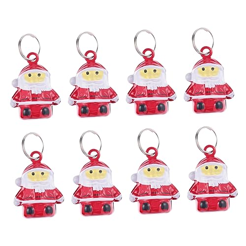 SEWOART 10 Stück Weihnachtsglocken Für Den Hals des Haustiers Dekorative Glocke Aus Eisen Bunte Beschichtung Kompakt Leicht Zu Tragen Für Haustiere SEWOART 10 Stück Weihnachtsglocken Für Den Hals des Haustiers Dekorative Glocke Aus Eisen Bunte Beschichtung Kompakt Leicht Zu Tragen Für Haustiere von SEWOART