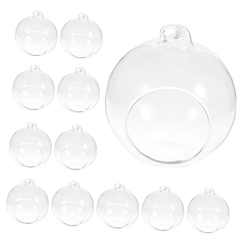 SEWOART 12 Stück Hängendes Glasterrarium für Sukkulenten Hydroponische Vase Transparentes Design Kreative Pflanzen Dekoration für Zuhause und Büro SEWOART 12 Stück Hängendes Glasterrarium für Sukkulenten Hydroponische Vase Transparentes Design Kreative Pflanzen Dekoration für Zuhause und Büro von SEWOART