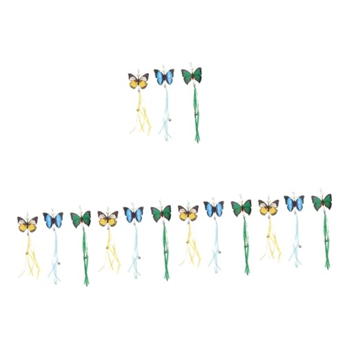 SEWOART 15 STK Ersatzkopf für Katzenangel Ersatz für den Zauberstab für Katzen Ersatz für Katzenstöcke interaktives katzenspielzeug Interactive cat Toy Spielzeug zum Necken von Katzen pp von SEWOART