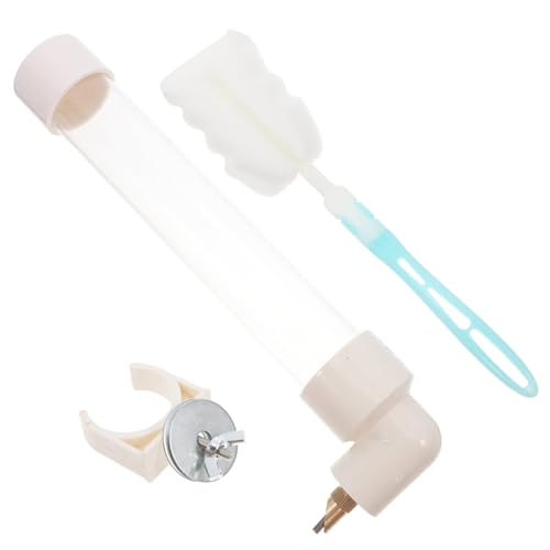 SEWOART 1Satz Großer Automatischer Wasserspender für Papageien und Trinkflasche für Kleine für Hamster und Nager Mühelos Anzubringen und Platzsparend von SEWOART