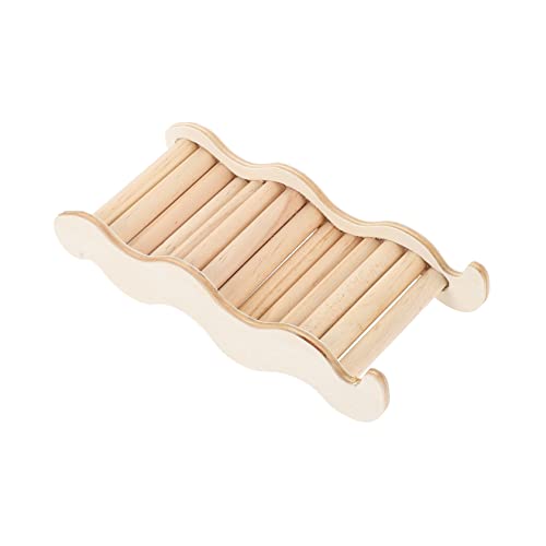 SEWOART Hamsterleiter Aus Holz Für Hamster Käfig Spielzeug Klettern Leiter Für Eichhörnchen Meerschweinchen Kleintier Spielzeug von SEWOART