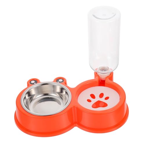 SEWOART Automatischer Wasserspender für Katzen Futternapf für Hunde Erhöhte Näpfe für Katzen und Hunde Design Einfache Reinigung für Zu Hause oder Unterwegs von SEWOART