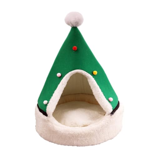 SEWOART 1Stk Weihnachtshaustiernest weiches hundebett Weihnachtstierhaus Hundenestmatte Katzenbett Zelt Haustier-Schlafbett Nestmatte für Haustiere Waschbar Haustierbett Zwinger Katzennest SEWOART 1Stk Weihnachtshaustiernest weiches hundebett Weihnachtstierhaus Hundenestmatte Katzenbett Zelt Haustier-Schlafbett Nestmatte für Haustiere Waschbar Haustierbett Zwinger Katzennest von SEWOART