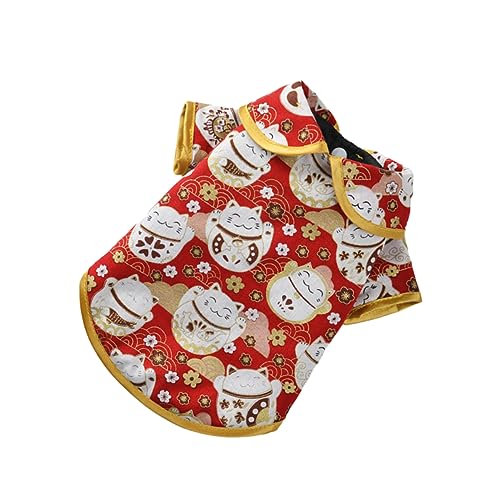 SEWOART 1PC Pat Neujahr Haustier Hund Kostüm chinesischen Stil Haustier Kleidung stilvolle Winter warmen Mantel für Katze Hund Festival Foto SEWOART 1PC Pat Neujahr Haustier Hund Kostüm chinesischen Stil Haustier Kleidung stilvolle Winter warmen Mantel für Katze Hund Festival Foto von SEWOART