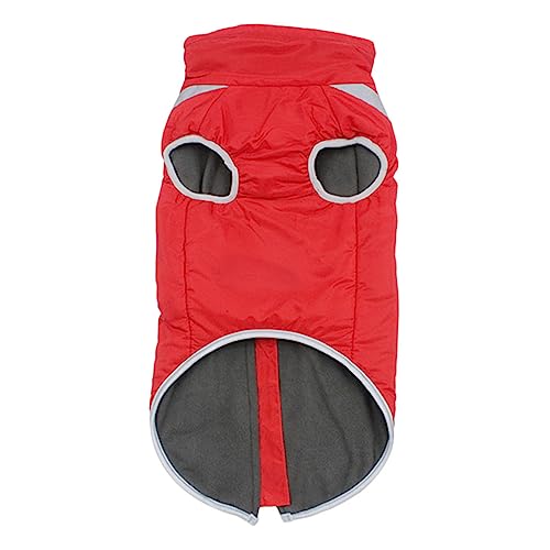 SEWOART Regenmantel für Haustiere wasserdicht Winddicht modisch einzigartiger Stil verdickter Hundemantel verstellbare Größe 2XL Rot SEWOART Regenmantel für Haustiere wasserdicht Winddicht modisch einzigartiger Stil verdickter Hundemantel verstellbare Größe 2XL Rot von SEWOART