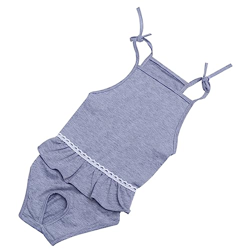 SEWOART 1stk Hygienehosen Für Hunde Haustier Hundewindel Waschbare Hundeunterwäsche Periodenhose Für Hündinnen Welpenwindel Haustiere Windel Männerwindeln Für Männer Light Grey SEWOART 1stk Hygienehosen Für Hunde Haustier Hundewindel Waschbare Hundeunterwäsche Periodenhose Für Hündinnen Welpenwindel Haustiere Windel Männerwindeln Für Männer Light Grey von SEWOART