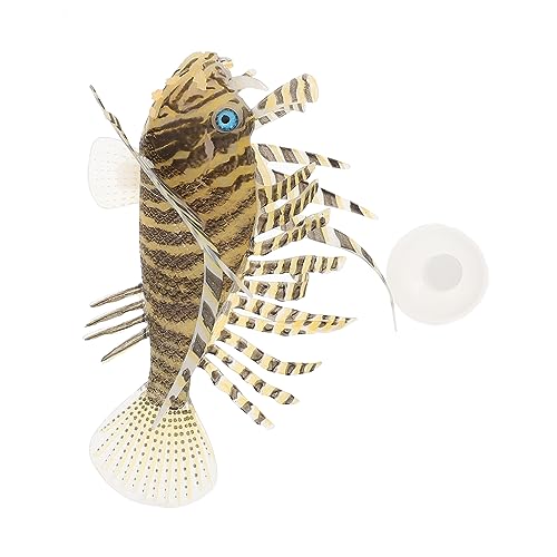 SEWOART 1 Stück Simulation Aquarium Ornament Künstliche Silikon Fisch Dekoration Leichte Aquarium Fisch Für Home Office Realistische Landschaft Fisch Zu Wasser SEWOART 1 Stück Simulation Aquarium Ornament Künstliche Silikon Fisch Dekoration Leichte Aquarium Fisch Für Home Office Realistische Landschaft Fisch Zu Wasser von SEWOART