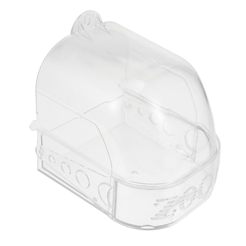 SEWOART Vogel-Duschbox Papageien-Badewanne vollständig durchscheinend leicht zu reinigen für das im Vogelkäfig SEWOART Vogel-Duschbox Papageien-Badewanne vollständig durchscheinend leicht zu reinigen für das im Vogelkäfig von SEWOART