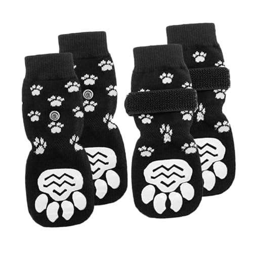 SEWOART rutschfeste Hundesocken Aus Baumwolle Haustiersocken Mit Pfotenschutz Für Kleine Mittelgroße Und Große Hunde Atmungsaktiv Und Waschbar SEWOART rutschfeste Hundesocken Aus Baumwolle Haustiersocken Mit Pfotenschutz Für Kleine Mittelgroße Und Große Hunde Atmungsaktiv Und Waschbar von SEWOART