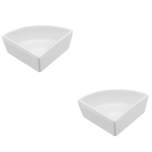 SEWOART 2 Pcs Tier Feeder Stilvolle Keramik Trinken Schüssel Für Hamster Vögel Lebensmittel Feeder SEWOART 2 Pcs Tier Feeder Stilvolle Keramik Trinken Schüssel Für Hamster Vögel Lebensmittel Feeder von SEWOART