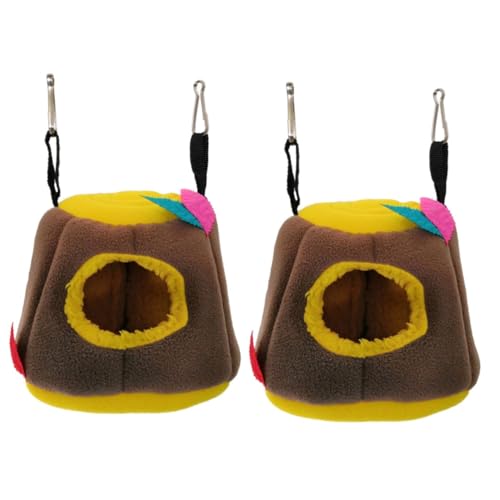 SEWOART 2 Pcs Dual Verwenden Meerschweinchen Bett Plüsch Hamster Spielzeug Hängen Nest Für Haustiere Zufällig SEWOART 2 Pcs Dual Verwenden Meerschweinchen Bett Plüsch Hamster Spielzeug Hängen Nest Für Haustiere Zufällig von SEWOART