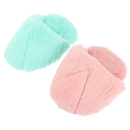 SEWOART 2 STÜCK Hamster Nest Sofas Warme Baumwollbetten für Kleintiere Geeignet für Hamster Meerschweinchen Igel Chinchilla und für Winter Zufällige Farbe Zufällige Farbe von SEWOART
