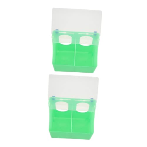 SEWOART 2 Stck Abs Futterbox mit Doppelöffnung und Deckel Langlebiger Leichter Vogel Futter Wasserspender zum Aufhängen Praktisch für Tauben Papageien und Wachteln Einfach zu Reinigen SEWOART 2 Stck Abs Futterbox mit Doppelöffnung und Deckel Langlebiger Leichter Vogel Futter Wasserspender zum Aufhängen Praktisch für Tauben Papageien und Wachteln Einfach zu Reinigen von SEWOART