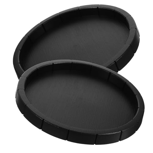 SEWOART 2 Stück Futternapf tierfutter pet Supplies futtercontainer essensboxen tiernahrung Haustier Futterspender für Katzen Schildkrötenbecken Schwimmbad Kriechschüssel Trinkschale Black SEWOART 2 Stück Futternapf tierfutter pet Supplies futtercontainer essensboxen tiernahrung Haustier Futterspender für Katzen Schildkrötenbecken Schwimmbad Kriechschüssel Trinkschale Black von SEWOART