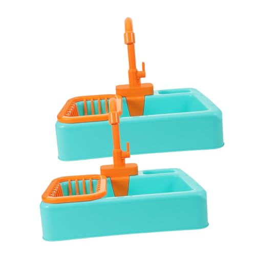 SEWOART Duschbox Automatische Badewanne Für Papageien Spielküche Spielzeug-Set von SEWOART